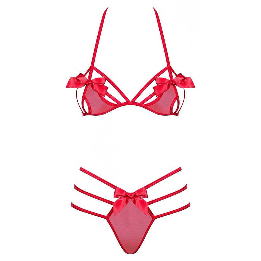 Set Obsessive Giftella Roșu S-M