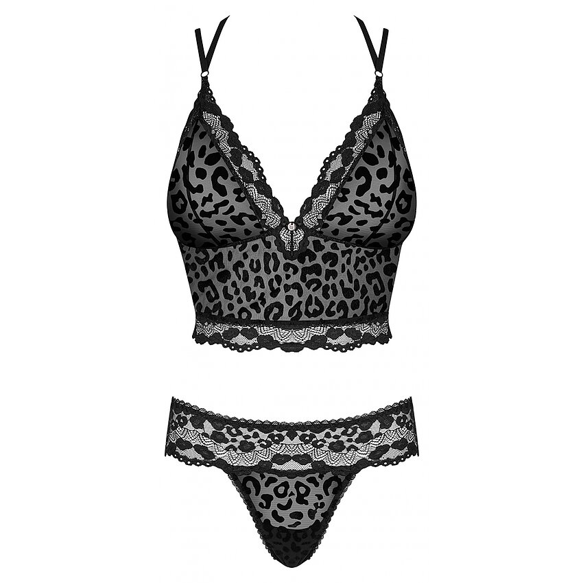 Set Obsessive Giully Negru S-M