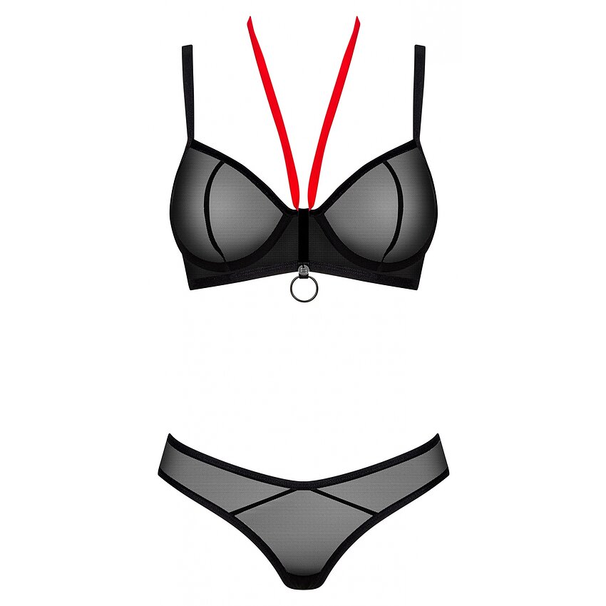 Set Obsessive Glandez Negru XL-2XL