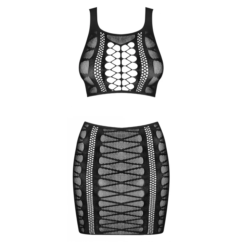 Set Obsessive K102 Negru S-L