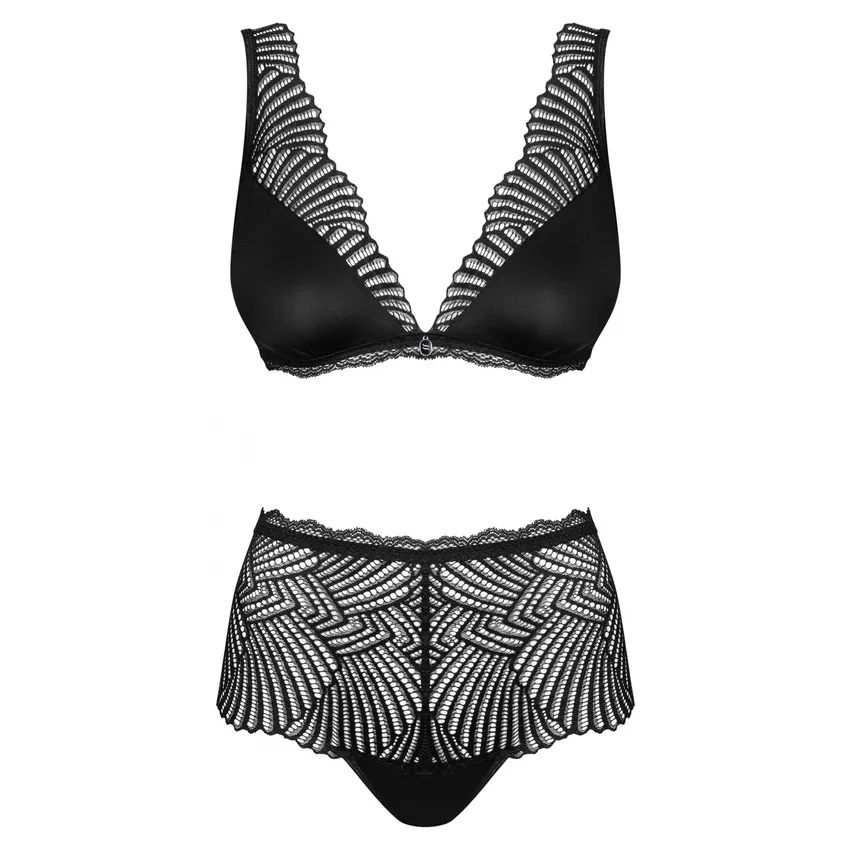 Set Obsessive Klarita Negru 2XL-3XL