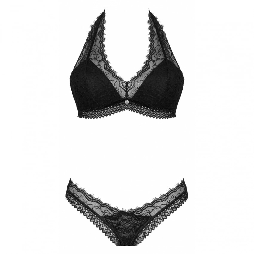 Set Obsessive Medilla Negru XS-S