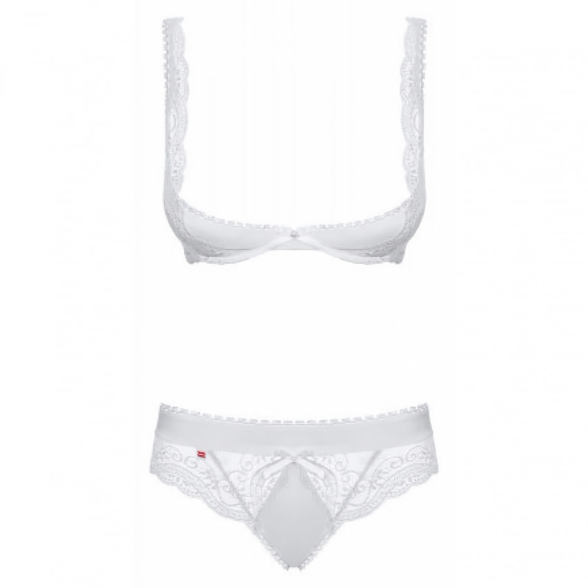 Set Obsessive Miamor Alb S-M