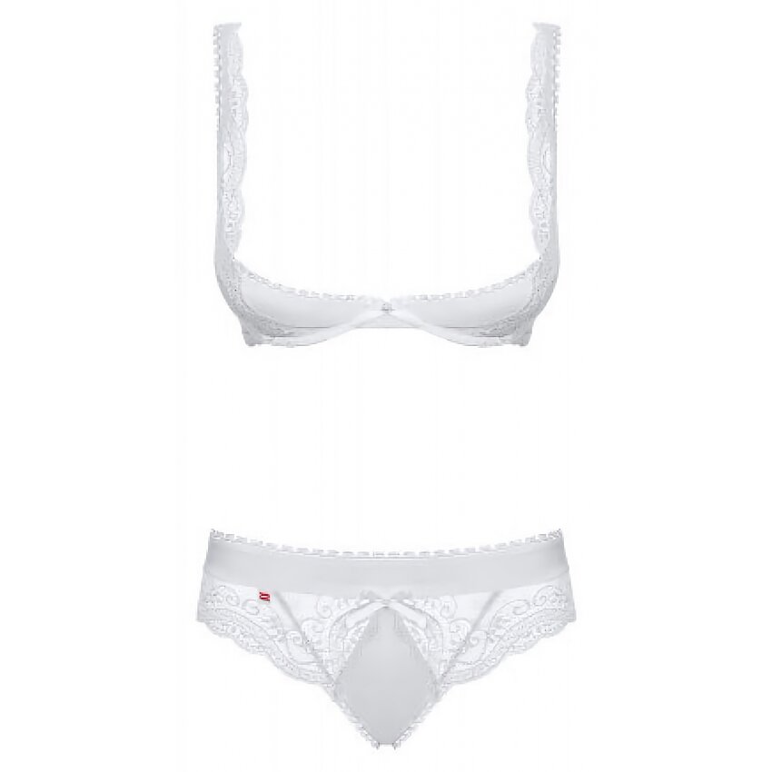 Set Obsessive Miamor Alb S-M