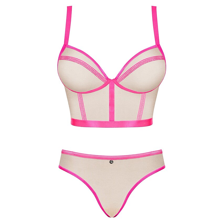 Set Obsessive Nudelia Roz S-M
