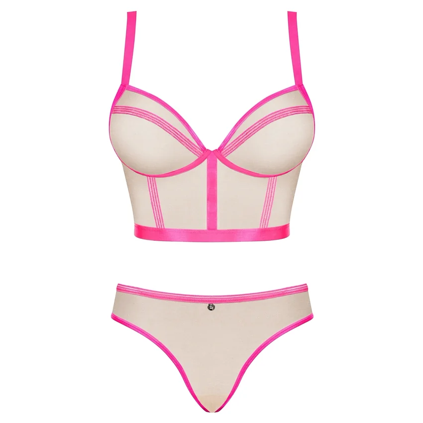 Set Obsessive Nudelia Roz S-M