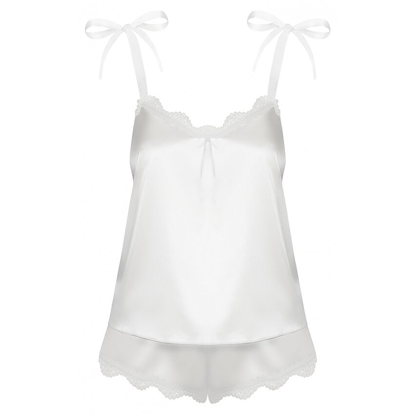 Set Obsessive Prima Neve Alb L-XL