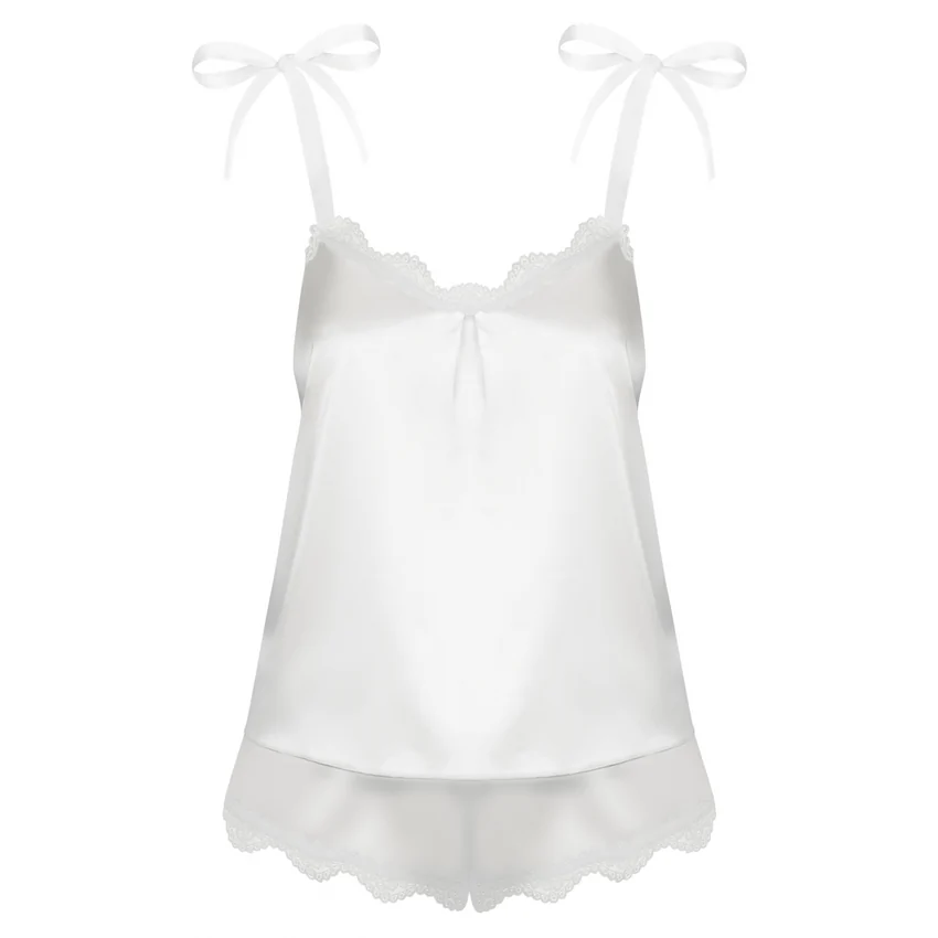 Set Obsessive Prima Neve Alb L-XL