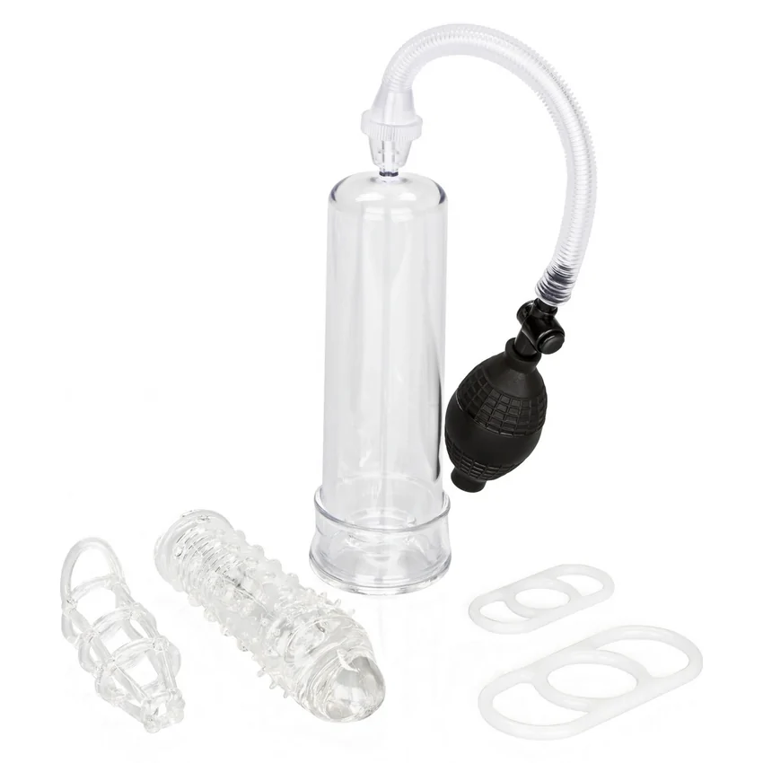 Set Pompă Penis His Enlargement Transparent