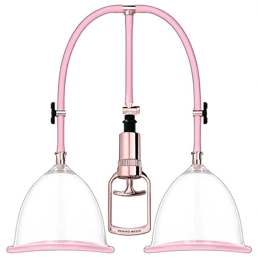 Set Pompă Sâni Large Rose Gold