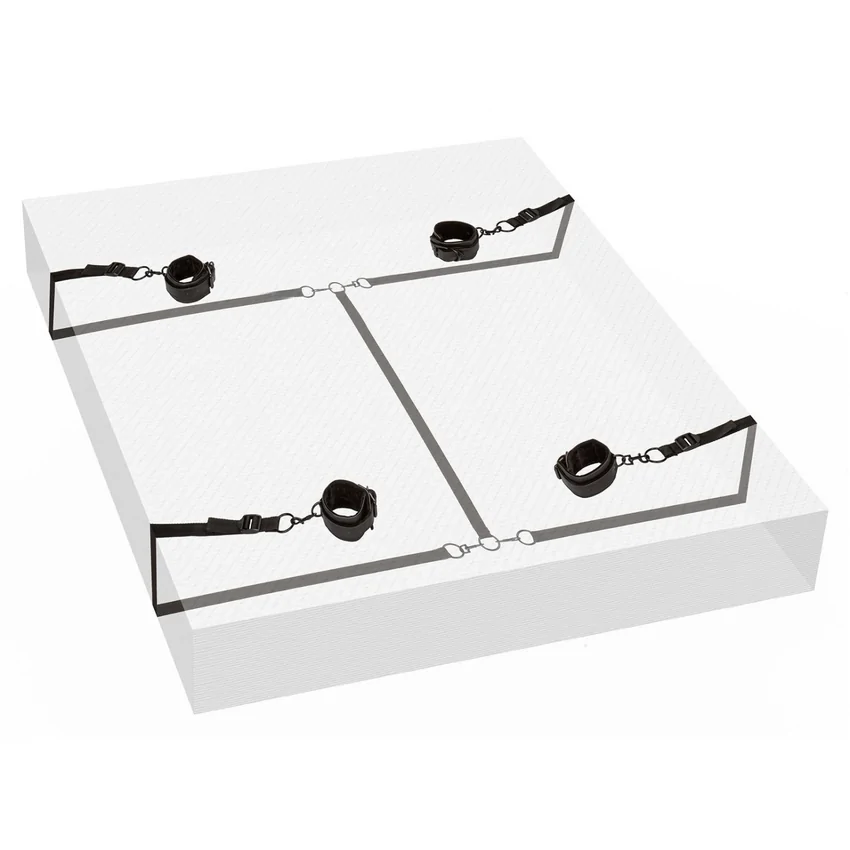 Set Restricții Sub Saltea Boundless Negru