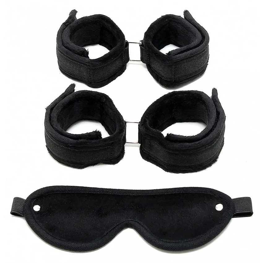 Set Rimba Soft Bondage Set Negru