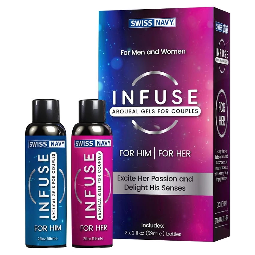 Set Stimulator 2 în 1 pentru El Și Ea 118 ml