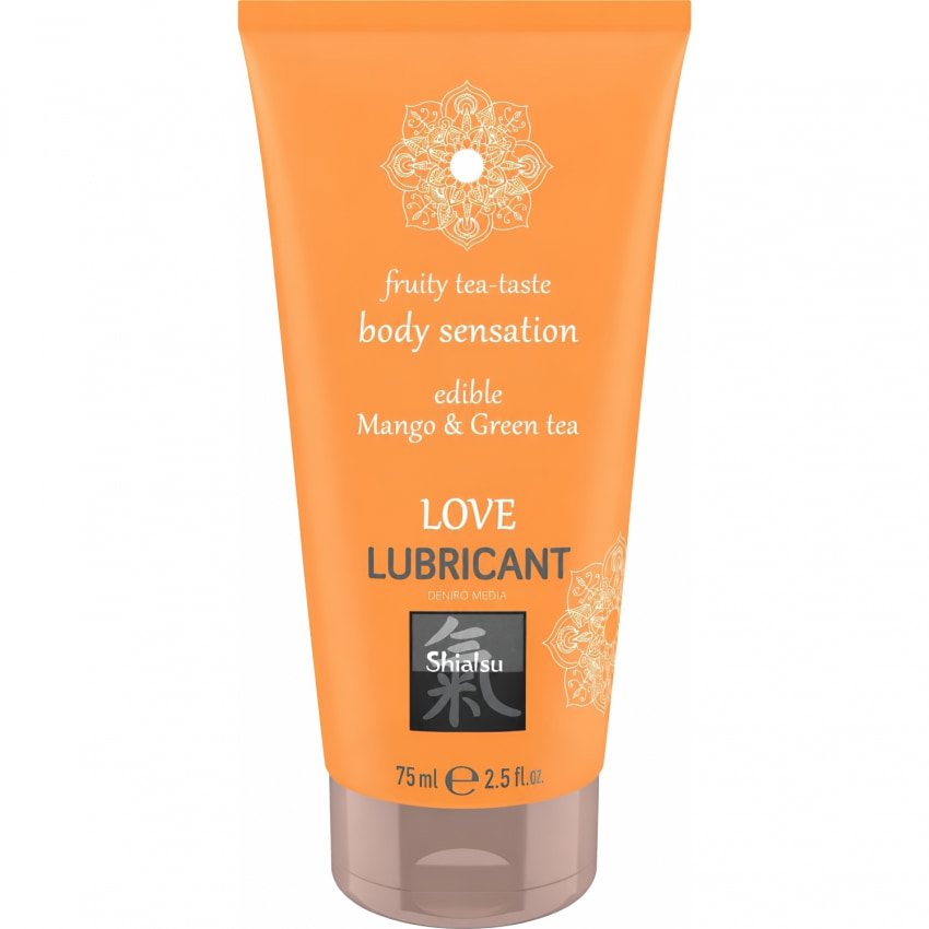 Shiatsu Love Lubricant Mango și Ceai Verde 75 ml