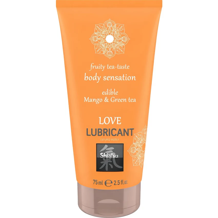Shiatsu Love Lubricant Mango și Ceai Verde 75 ml