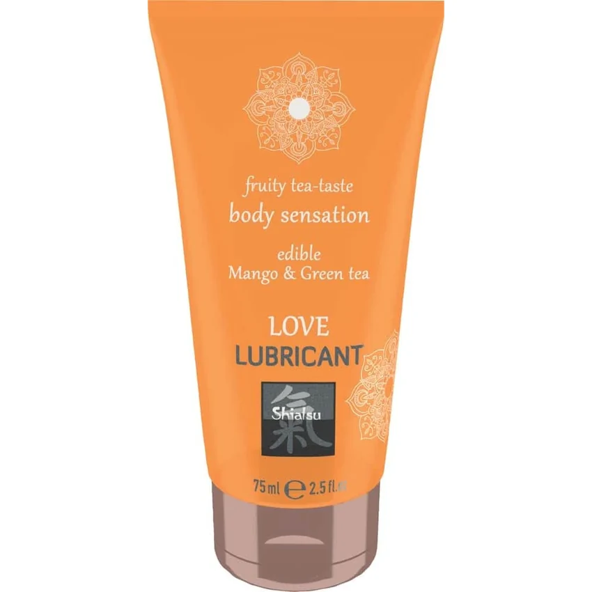 Shiatsu Love Lubricant Mango și Ceai Verde 75 ml