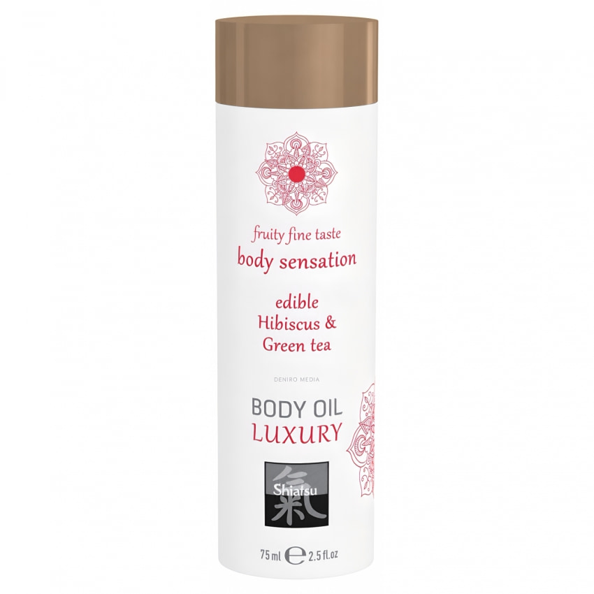 Shiatsu Ulei Comestibil Hibiscus și Ceai Verde 75 ml