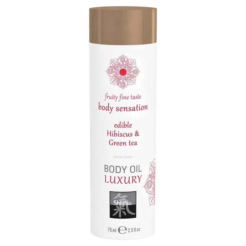 Shiatsu Ulei Comestibil Hibiscus și Ceai Verde 75 ml
