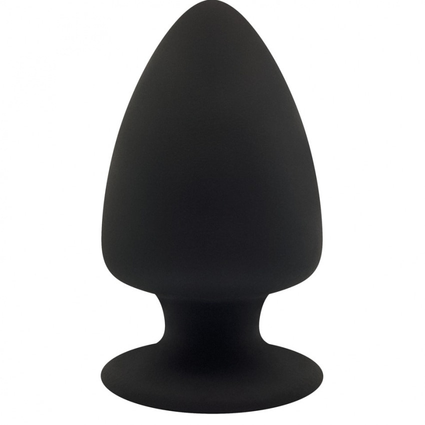 SILEXD Plug Anal Premium L – silexpan Ø7.2 cm Negru