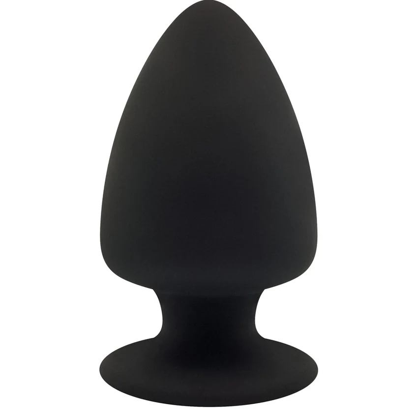 SILEXD Plug Anal Premium L – silexpan Ø7.2 cm Negru