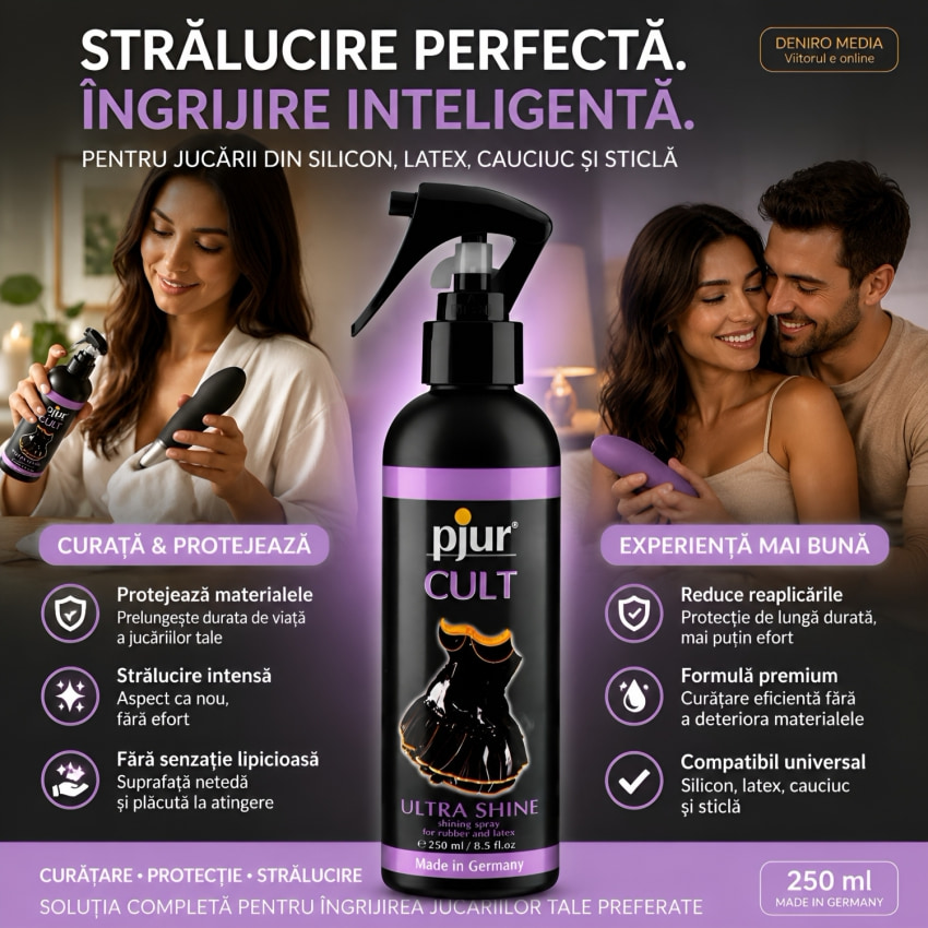 Soluție Spălare Pjur Super Strălucire 250ml