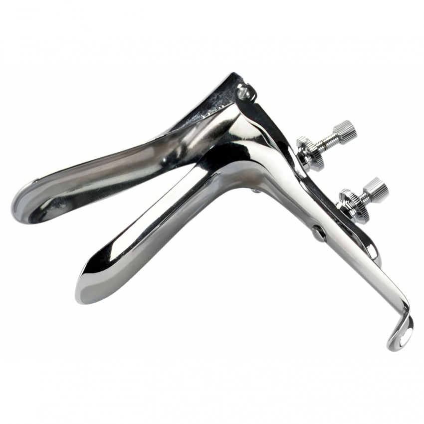 Speculum Ginecologic Din Inox Ajustabil 8,8 cm Argintiu