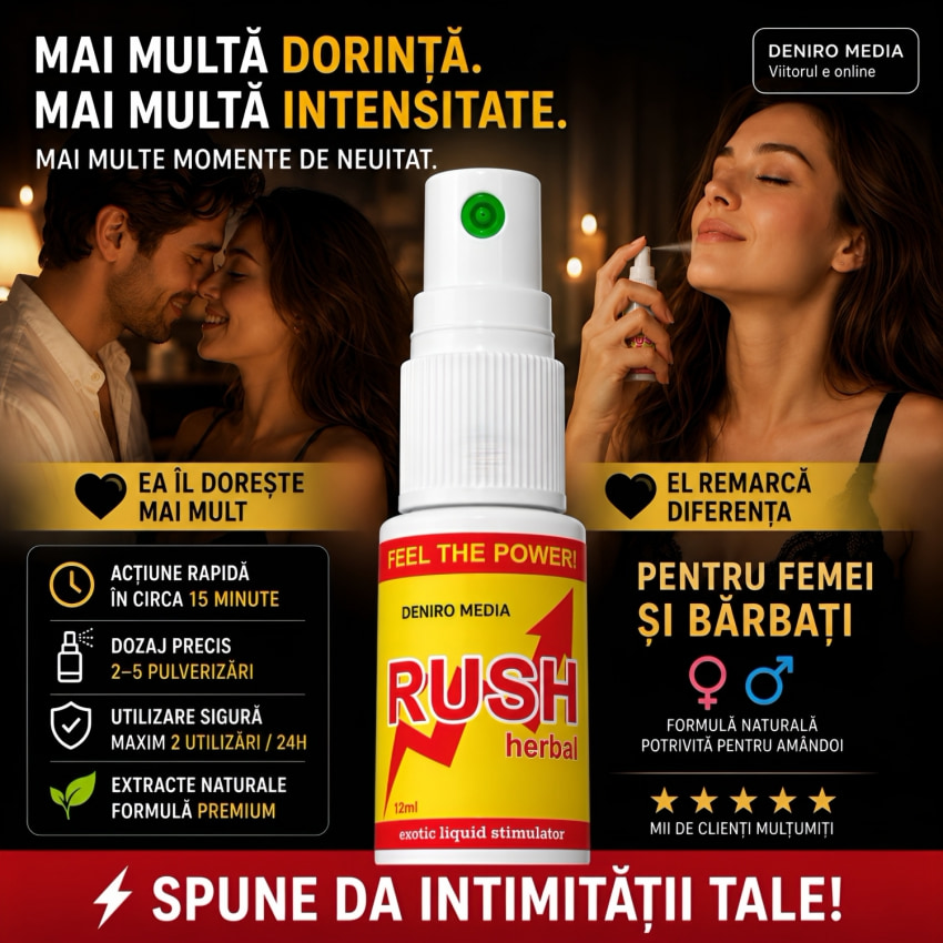 Spray Afrodiziac Herbal Rush 15ml