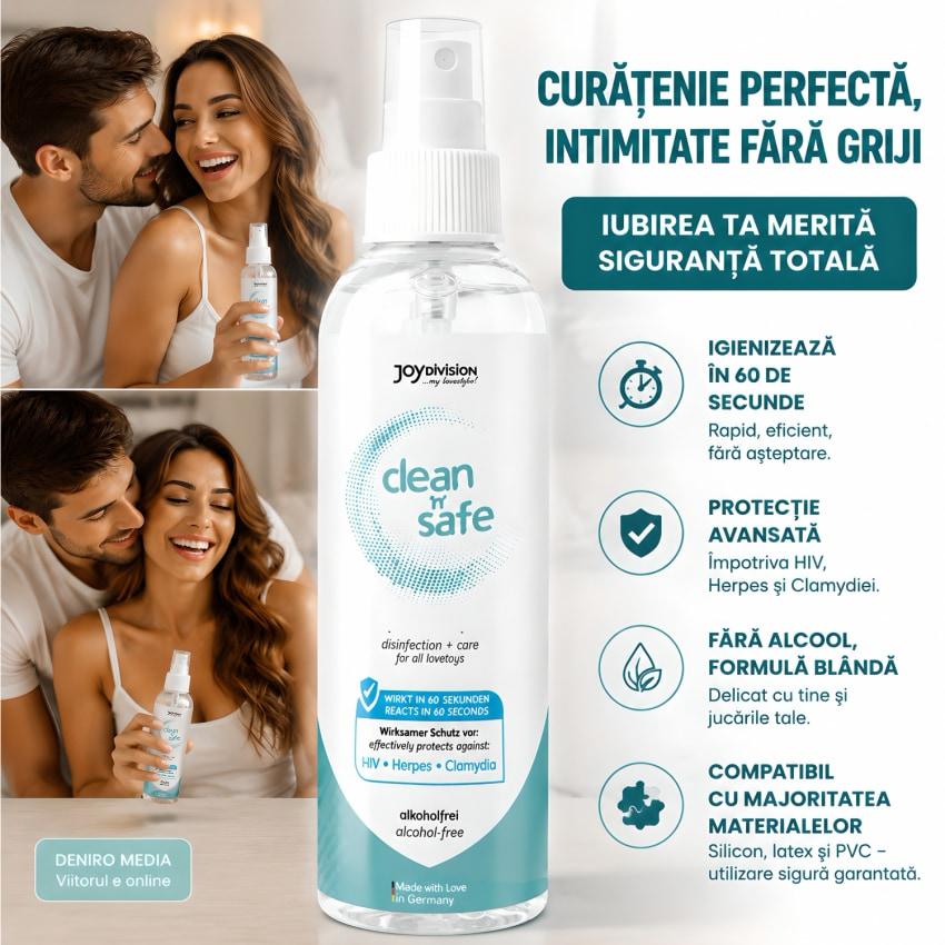 Spray Spălare Jucării Clean N Safe 200ml