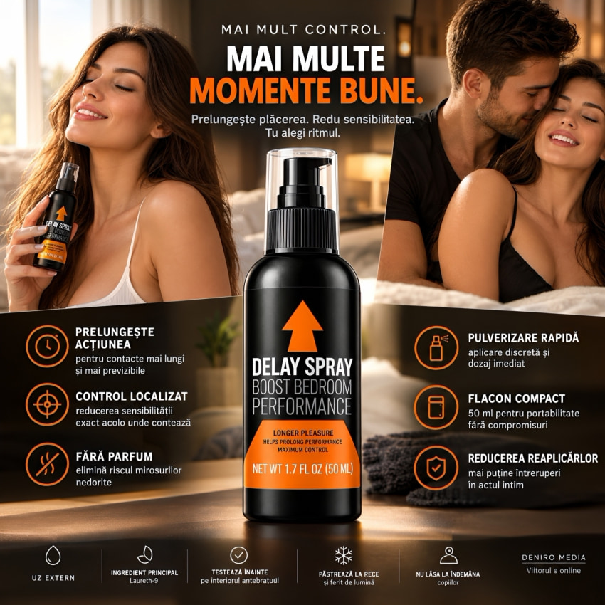 Spray Delay Împotriva Ejaculării Neașteptată 50 ml