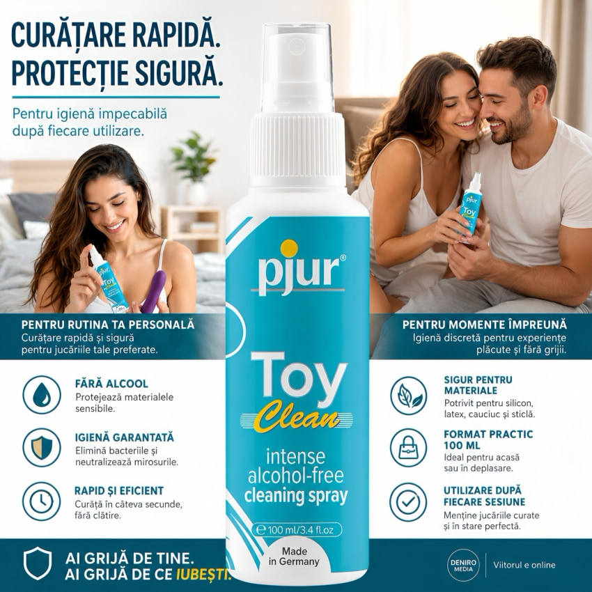 Spray Dezinfectant Pjur Toy Clean 100ml