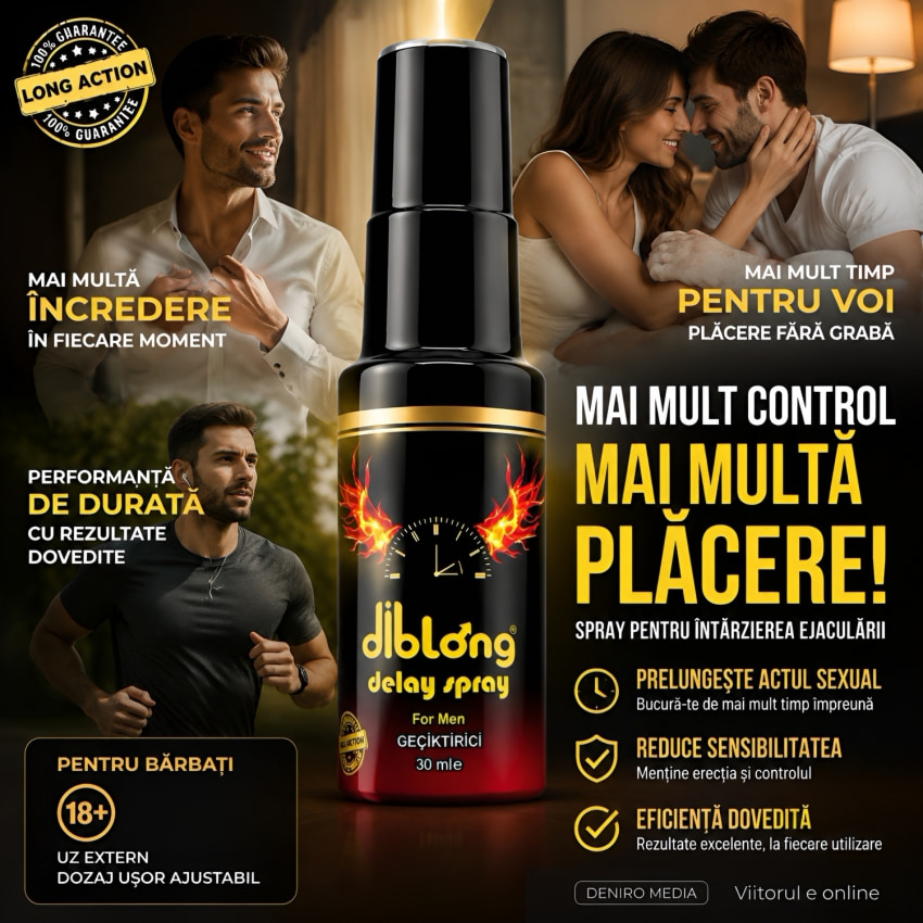 Spray Diblong Împotriva Emisiei spermei înainte de vreme 30ml