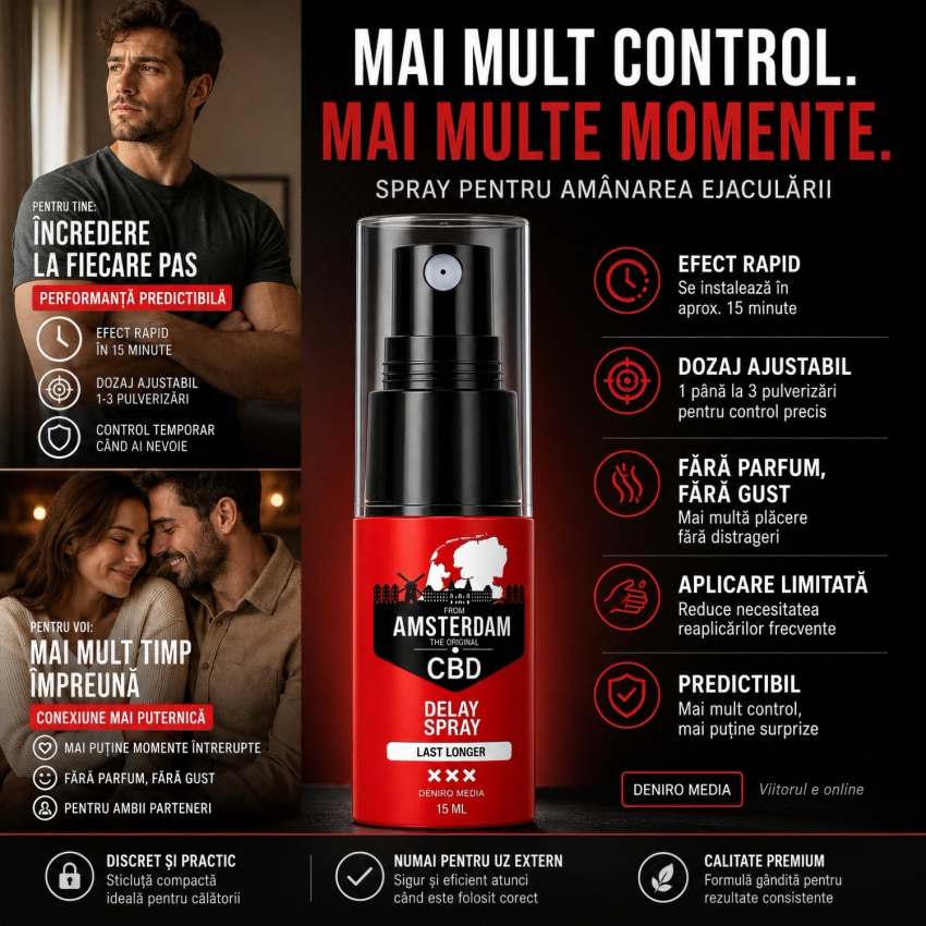 Spray Ejaculare Precoce Autentic Pharmquests Amsterdam 15ml