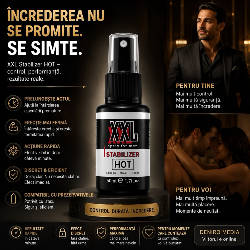 Spray Ejaculare Precoce Și Sculări Îndelungate XXL Hot 50 ml