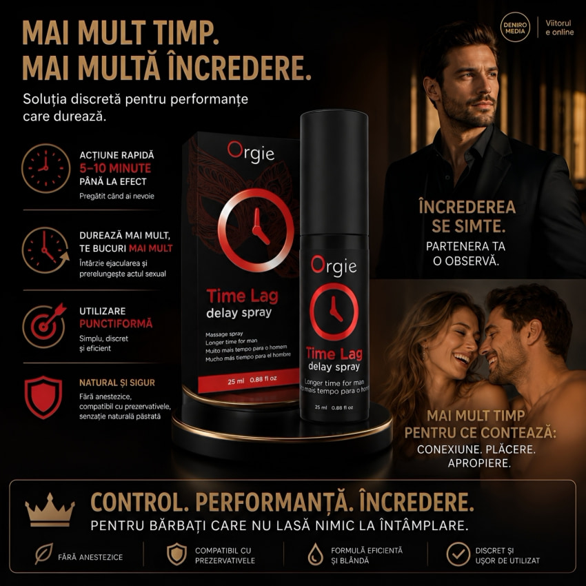 Spray Ejaculare Prea rapidă Time Lag 25 ml