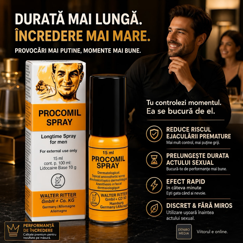 Spray Întârziere Ejaculare Procomil 15ml