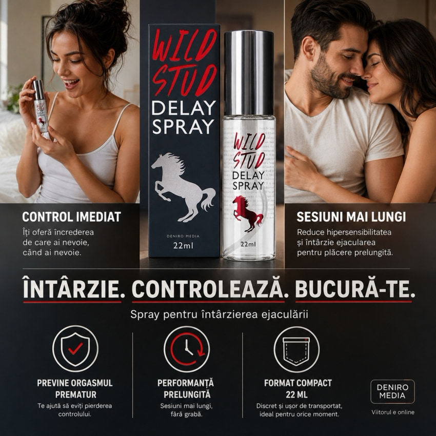 Spray Întârzierea Emiterii spermei Armăsarul Sălbatic 22ml