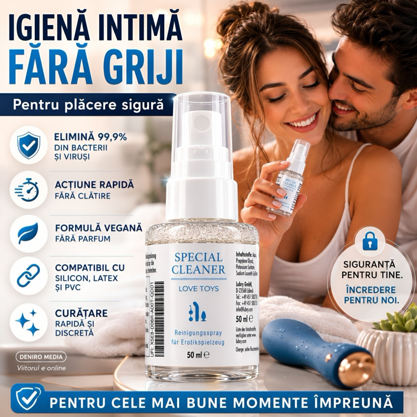 Spray Pentru Curățarea Jucăriilor Senzuale 50ml