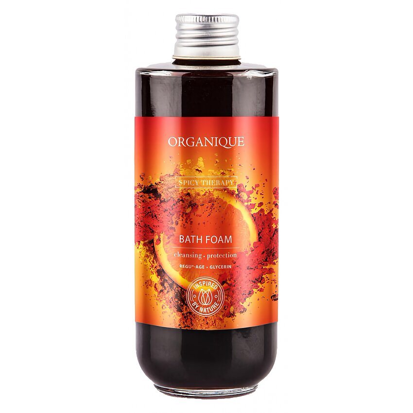 Spumă Baie Spicy Portocale, Scorțișoară Și Ardei Iute Organique 200ml