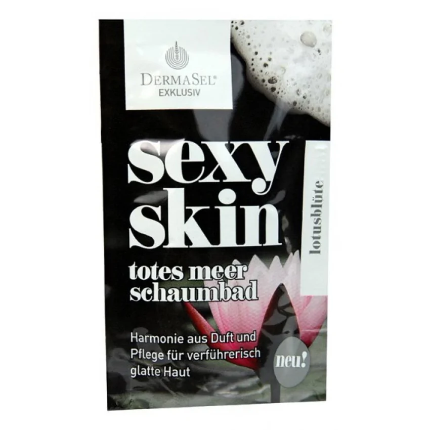 Spumant Baie cu Floare Lotus, Dermasel, Plic, 45 ml