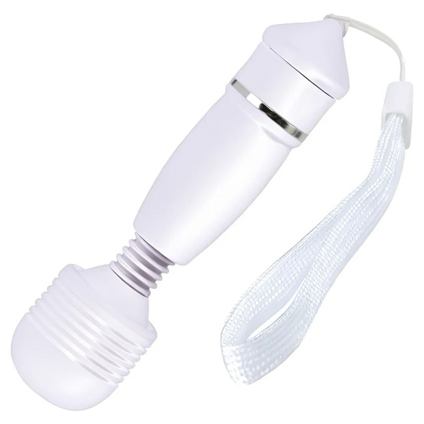 Stimulator Intim Candy Pie Chipper Alb Compact Soft Touch