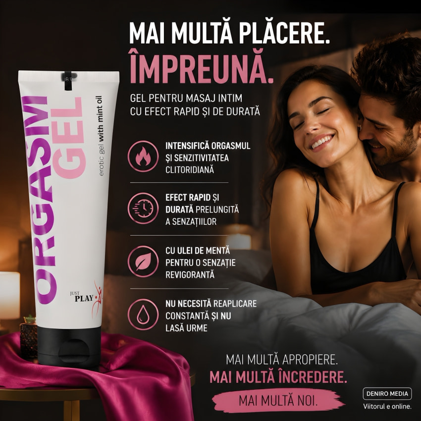Stimulator Just Play Plăcere sexuală maximă Gel 80 ml