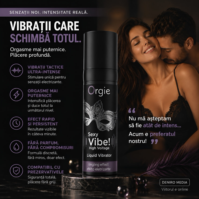 Stimulent Concluzie Vibrație High Voltage 15ml