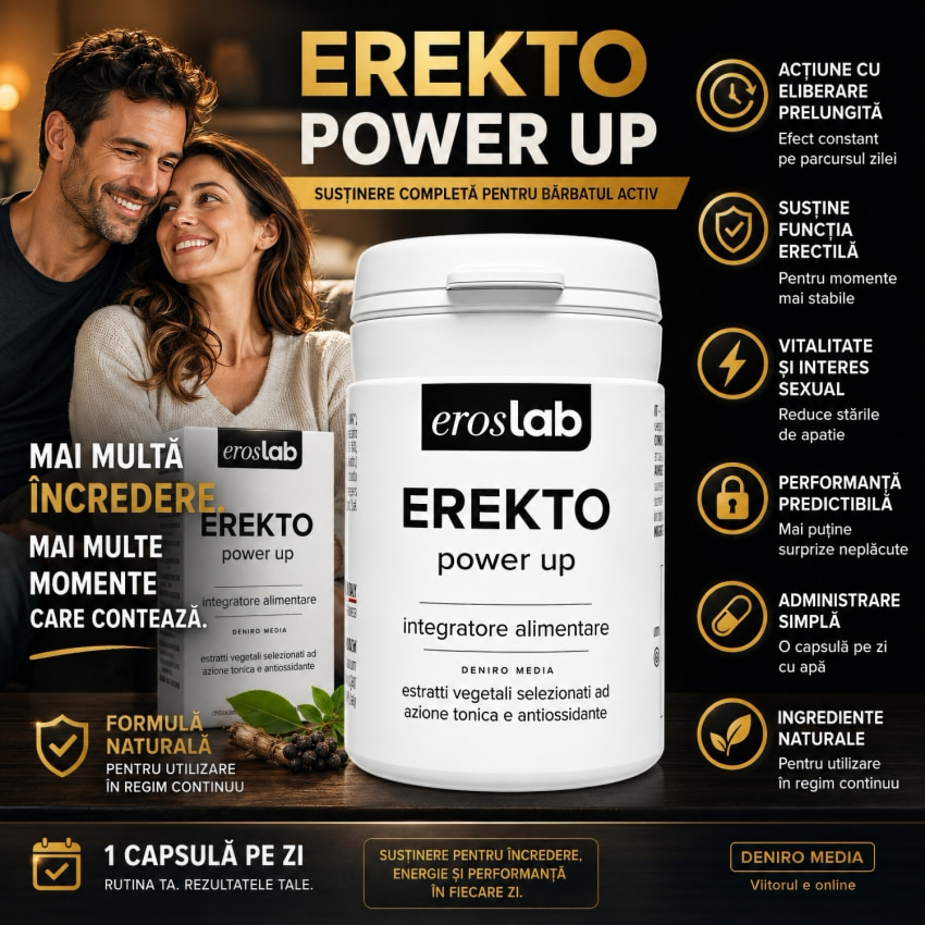 Stimulent Sculare Maximă Erekto Trupesc 30buc