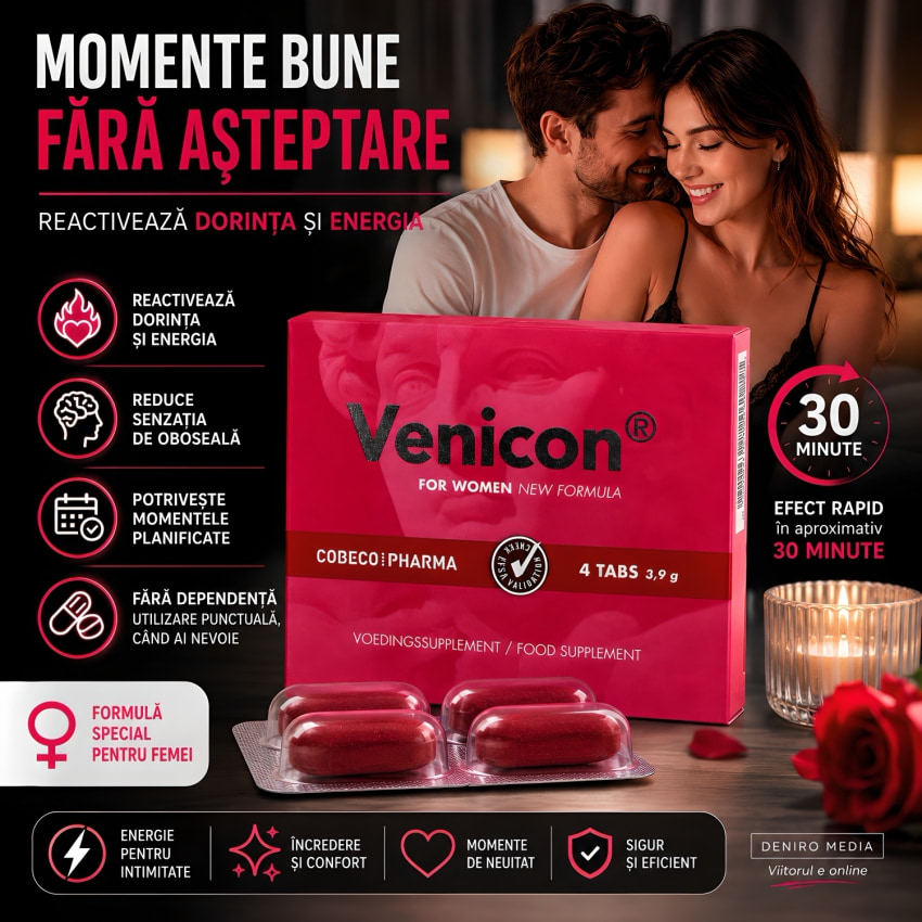 Stimulent Venicon Pentru Femei 4capsule