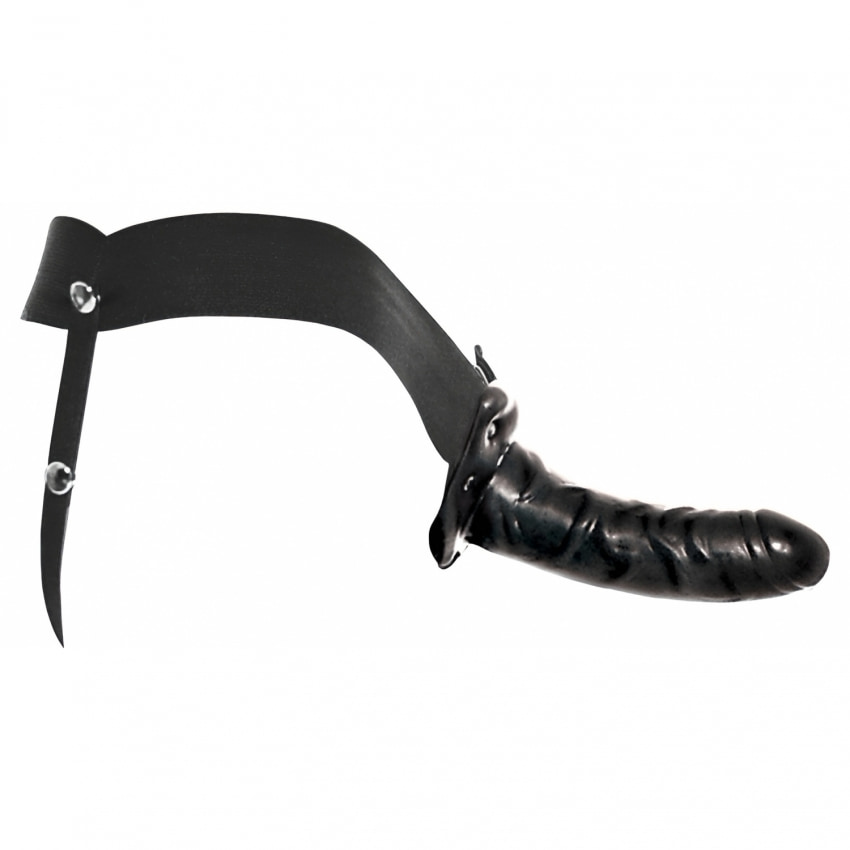 Strap-On Pentru Bărbați Hollow Pipedream Negru