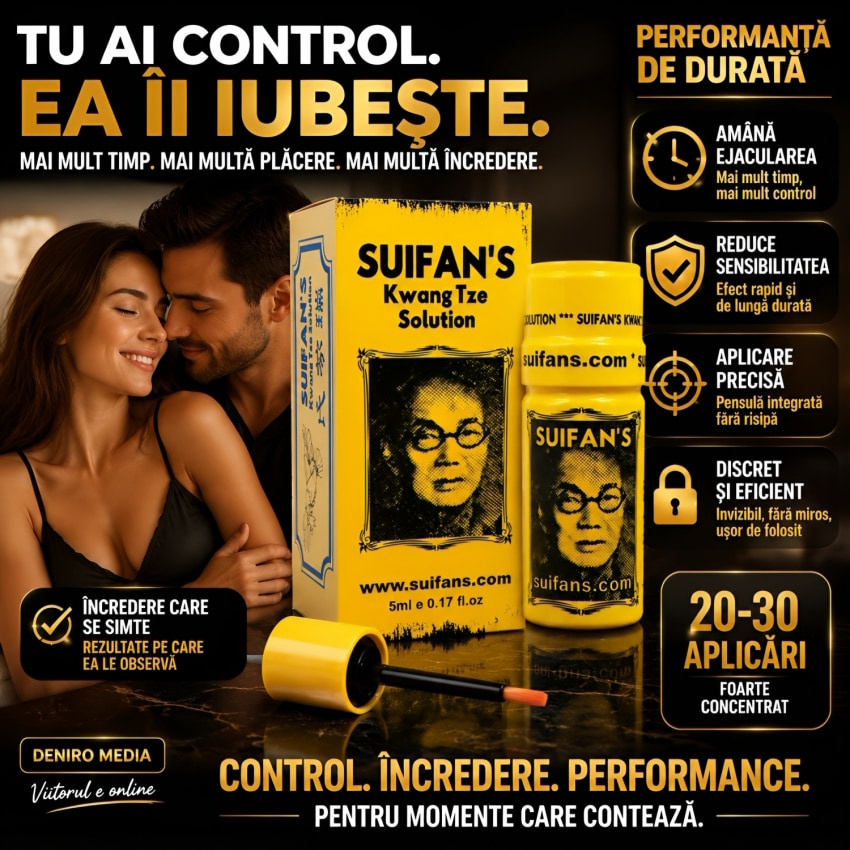 Suifan Kwang Tze China Brush Control Al Ejaculării 3ml