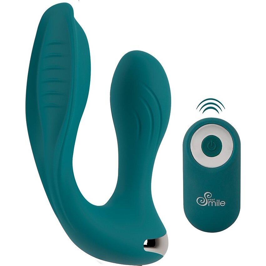 Sweet Smile DualFlex RC – 10 Moduri, Reîncărcabil, Discret Verde