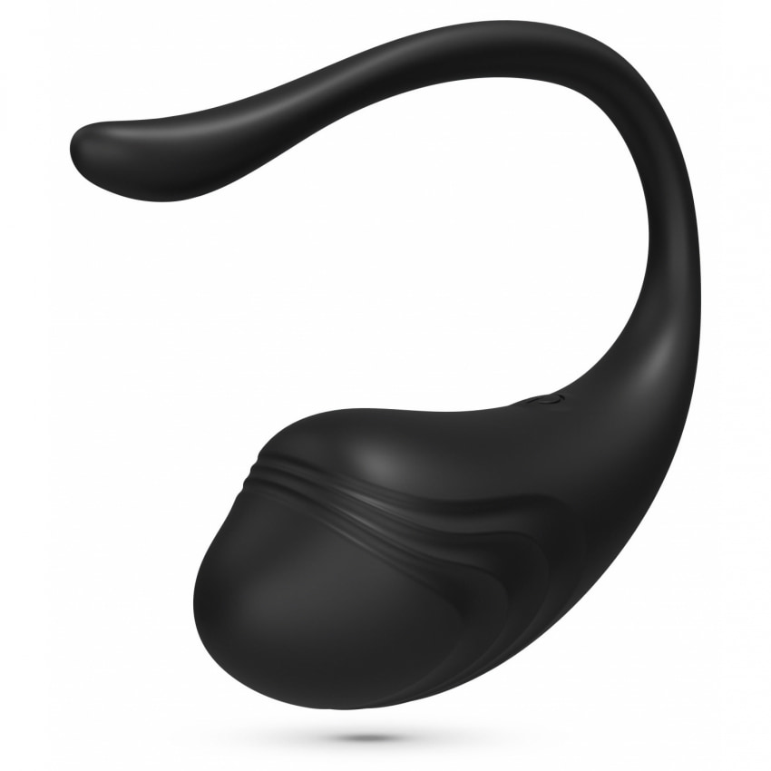 Tamago Ou Vibrant 9 Moduri Telecomandă 15m Reîncărcabil Negru