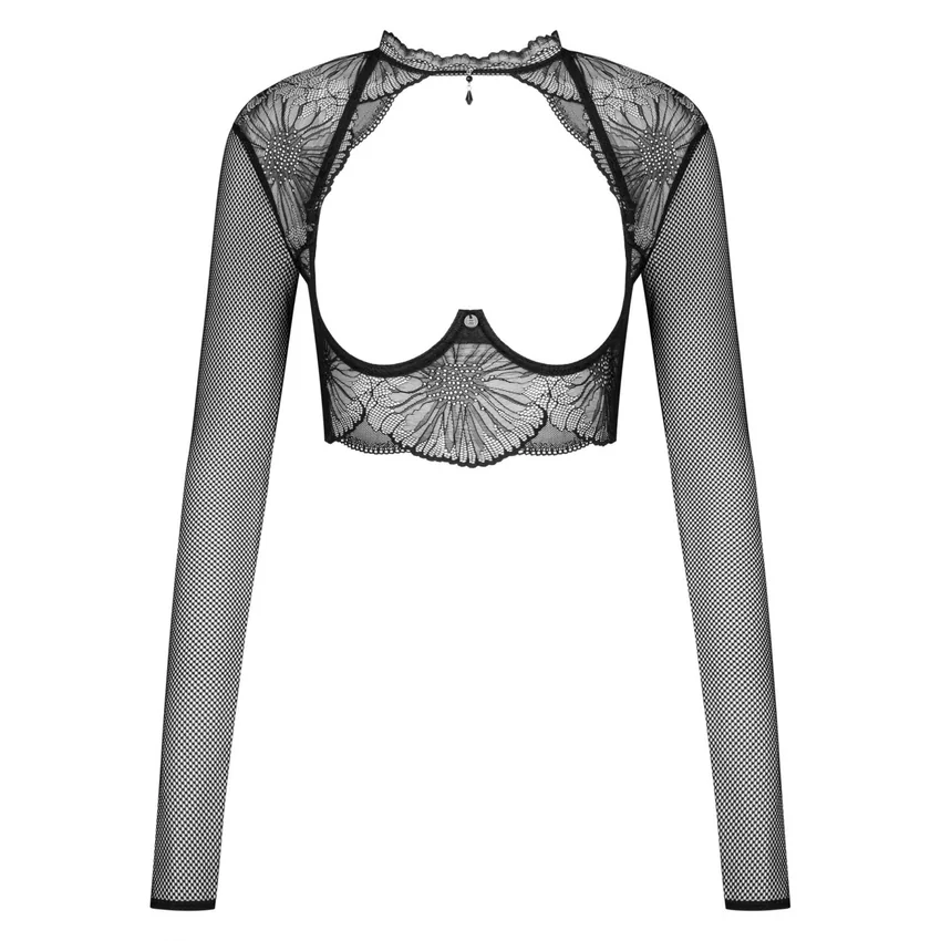 Top Obsessive Mibelia Negru XS-S