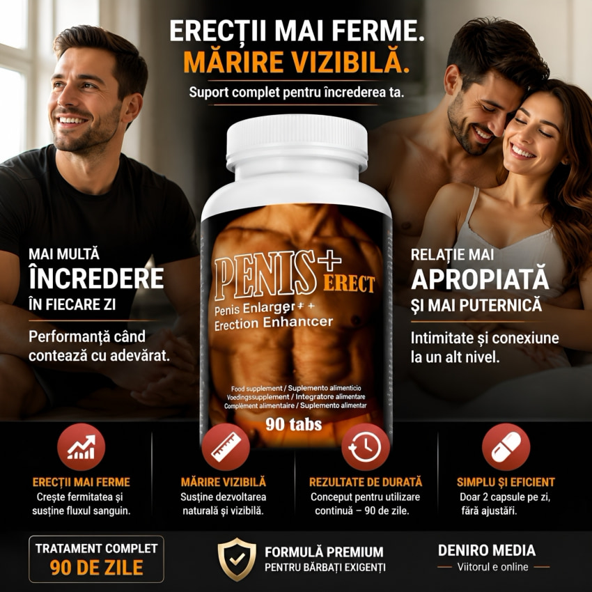 Tratament Creștere Membru Plus Erect 90buc